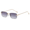 Fashion new style Frameless small Square Metal Sunglassespicture22