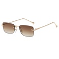 Fashion new style Frameless small Square Metal Sunglassespicture21