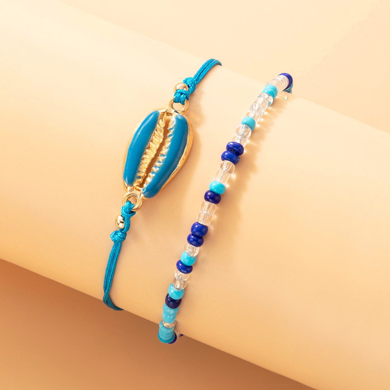 Mode Creative Simple Color Gomtrique Lotus Alliage Bracelet Ensemblepicture2