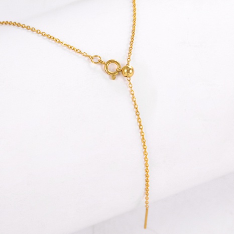 Fashion Simple Needle Chain Box Chain Cross Conventional Universal Necklace Bare Chain's discount tags