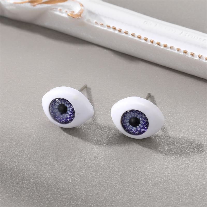 Mode nouveau style Color Simulation Silicone Eye Perles boucles Doreillespicture2