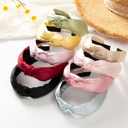 simple Style Wide Edge Solid Color Hair Accessories headbandpicture15