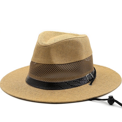 Straw Hollow Sun-Shade fedora hat's discount tags