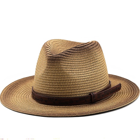 strips decor Sun Protection Fedora Hat's discount tags