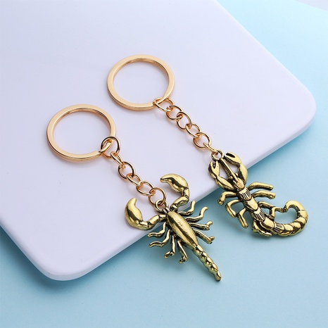 Creative Alloy Scorpion Pendant Keychain Metal Wholesale Accessories's discount tags