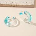 Farbe Passenden Acryl Transparent geometrische CForm Einfachheit Ohrringepicture10