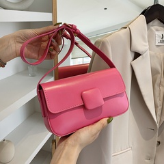 2022 neue Mode Sommer Messenger Einfarbig Schulter Achsel Kleine Quadratische Tasche