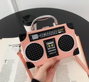 Fashion New Radio Shoulder Box Shoulder Messenger SoundBox Shaped Bagpicture14