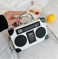Fashion New Radio Shoulder Box Shoulder Messenger SoundBox Shaped Bagpicture11
