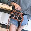 Fashion New Radio Shoulder Box Shoulder Messenger SoundBox Shaped Bagpicture7