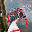 Fashion New Radio Shoulder Box Shoulder Messenger SoundBox Shaped Bagpicture6