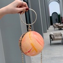 2022 modische Handtasche Ball Acryl Mini Schulter Crossbody Kette frauen Taschepicture13