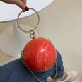 2022 modische Handtasche Ball Acryl Mini Schulter Crossbody Kette frauen Taschepicture16