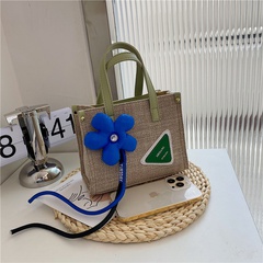 Summer Small New Fashion Handbag Flower Messenger Bag