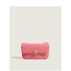 Nuevo bolso de mensajero Casual con axilas de color rosa cereza