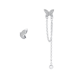 Women'S Fashion Geometric Animal Butterfly Alloy Rhinestones Ear Studs Drop Earrings