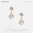 fashion goldplated zircon earrings wholesalepicture16