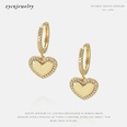 fashion new heartshaped zircon earrings wholesalepicture15