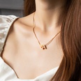 New Simple Fashion Letter Necklace Womens Retro Alloy Clavicle Chainpicture10