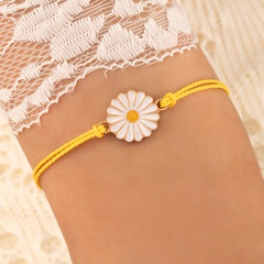 Mode Neue Einfache Handmade Chrysantheme Woven Armband 4-Stück Set
