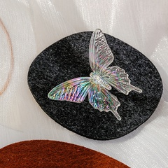 Fashion Sweet Transparent Moths Butterfly Studs Simple Earrings