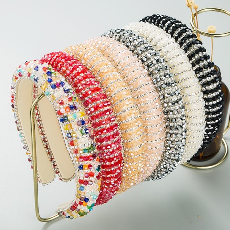 Fashion New Baroque Crystal Headband Female Hair Accessories's discount tags