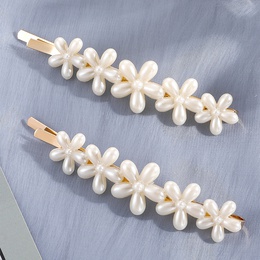 WomenS Romantic Sweet Flower Imitation Pearl Alloy Hair Accessories Inlaid Pearls Artificial Pearls Hair Clip 1 Setpicture7