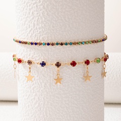 Fashion Alloy Five-Pointed Star Anklet Holiday Beach