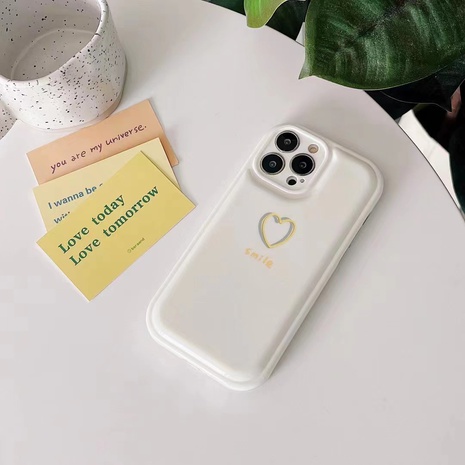 Simple White Air Cushion 13 pro max iPhone Case's discount tags