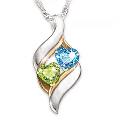 Fashion Heart-Shaped Diamond Pendant Bridal Alloy Necklace Wholesale