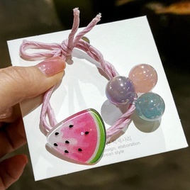Cute Simple Summer Fruit Headband  High Elastic Rubber Band Headdresspicture11
