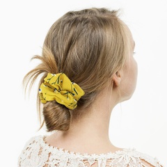 Mode Frühjahr Sommer Chiffon Große Haar Band Weibliche Stoff Kopf Seil