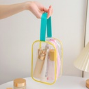Mode Neue PVC Transparent Handtasche Einfache Kosmetische Kleinigkeiten Lagerung Taschepicture7