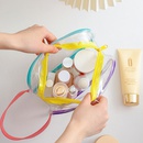 Mode Neue PVC Transparent Handtasche Einfache Kosmetische Kleinigkeiten Lagerung Taschepicture6