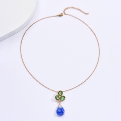 New Ethnic Style Water Drop shape pendant Alloy Necklace