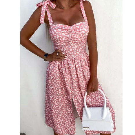 Vestido Floral de verano para mujer's discount tags