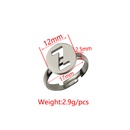 Stainless Steel Ring Setting 26 English Letters 12mm Ring DIY Ring Ornament Accessoriespicture18