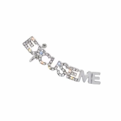 2022 New Fashion Diamond Pearl Small Silver Stone Geometric Alloy Ear Studs Earrings's discount tags