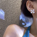 Fashion Pearl Flower Shaped Earrings Female Alloy Ear Jewelry Wholesalepicture8