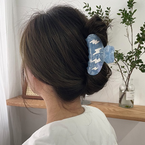 Mode Foudre Blanc En Forme de Nuage Acétique Acide Grip Mignon Épingle À Cheveux Cheveux Accessoires's discount tags