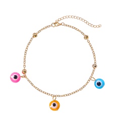Nouveau Style Bohème Main Perles Bonbons Pendentif Alliage Bracelet En Gros