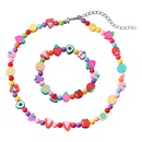 New Handmade Beaded Creative Design Colorful Cute Fruit Resin Necklace Bracelet Setpicture9