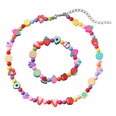 New Handmade Beaded Creative Design Colorful Cute Fruit Resin Necklace Bracelet Setpicture13