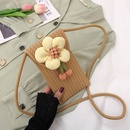 Cute New Woven Flower Womens Bag Crossbody Phone Shoulder Bagpicture9