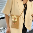 Cute New Woven Flower Womens Bag Crossbody Phone Shoulder Bagpicture12