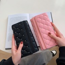 Rhombus ThreeFold Long Wallet Womens Classic Style Certificate Card Holder Fashion Womens Bag Wholesalepicture12