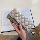 Rhombus ThreeFold Long Wallet Womens Classic Style Certificate Card Holder Fashion Womens Bag Wholesalepicture9