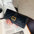 Neue Damen Geldbrse Folding Design Lange Brieftasche Raute Ins Stil Drei Falten Student Brieftasche Taschepicture13