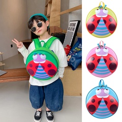 Cartoon Cute Ladybug Eggshell Bag Kindergarten Backpack 3D Three-Dimensional Backpack