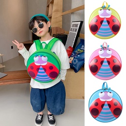 Cartoon Cute Ladybug Eggshell Bag Kindergarten Backpack 3D ThreeDimensional Backpackpicture12